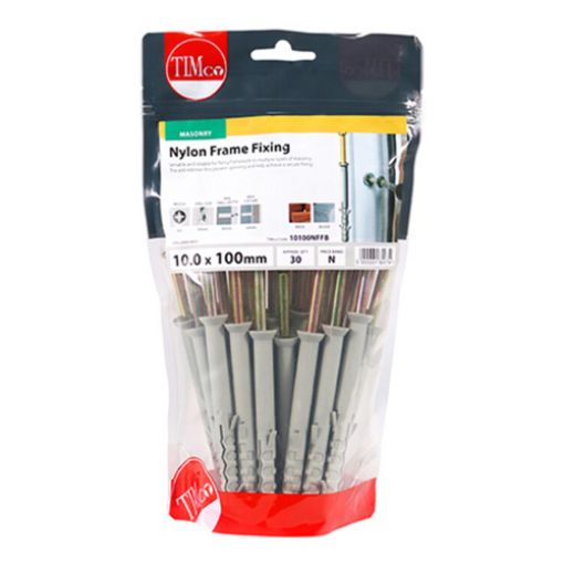 Picture of Nylon Frame Fixing Zinc 10.0 x 100 (Pack of 30)