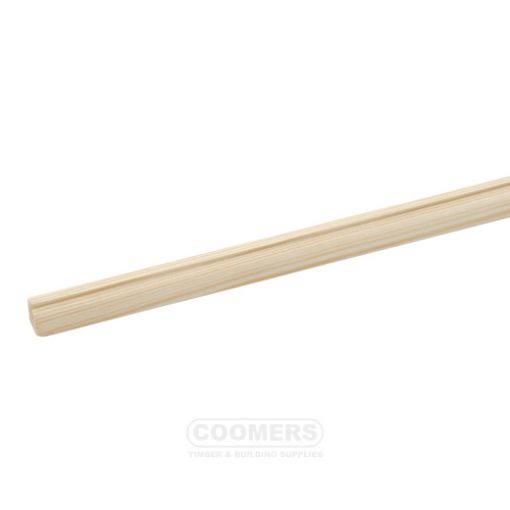 Picture of Cheshire Mouldings Pine Ovolo Glass Bead 12 x 12mm x 2.4Mtr