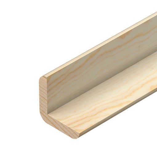 Picture of Pine Cushion Corner Angle 40 x 40mm x 2.4Mtr