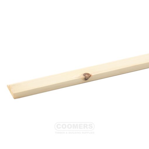Picture of Cheshire Mouldings Pine Door Stop 34 x 12mm x 2.4Mtr