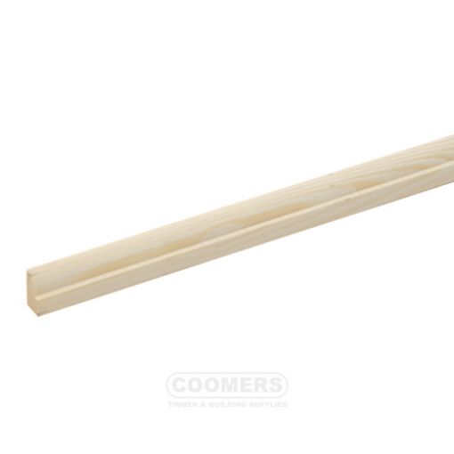 Picture of Cheshire Mouldings Pine Door Stop 21 x 12mm x 2.4Mtr
