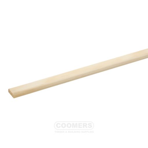 Picture of Cheshire Mouldings Pine D Shape Cover Mould 18 x 6mm x 2.4Mtr