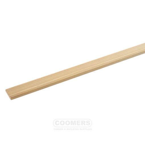 Picture of Cheshire Mouldings Pine Hockey Stick Cover Mould 21 x 6mm x 2.4Mtr