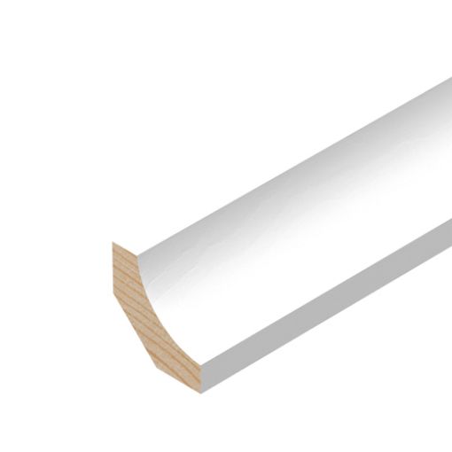 Picture of White Primed Scotia 15 x 15mm x 2.4Mtr