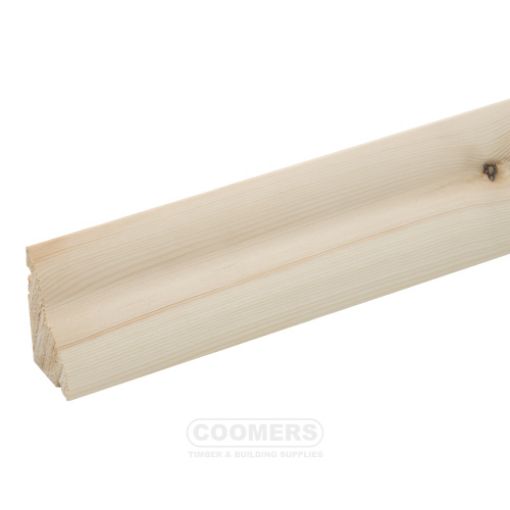 Picture of Cheshire Mouldings Pine Door Drip 56 x 34mm x 0.9Mtr