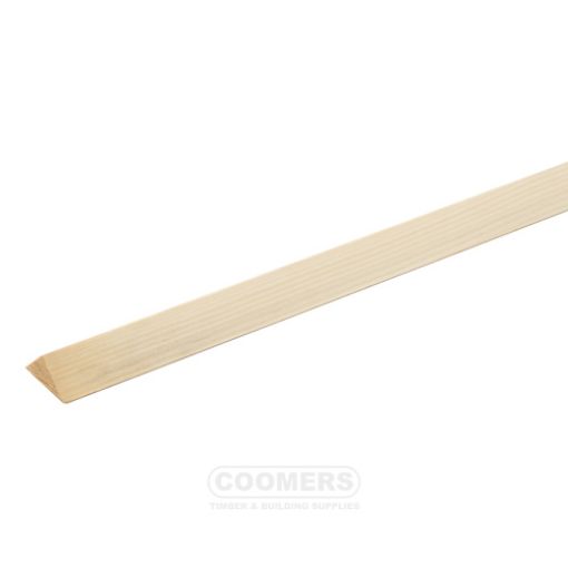 Picture of Cheshire Mouldings Pine Triangle Glass Bead 21 x 21mm x 2.4Mtr