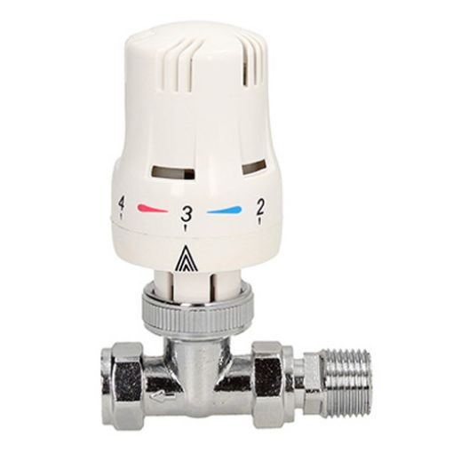 Picture of Straight Thermostatic Radiator Valve 15mm