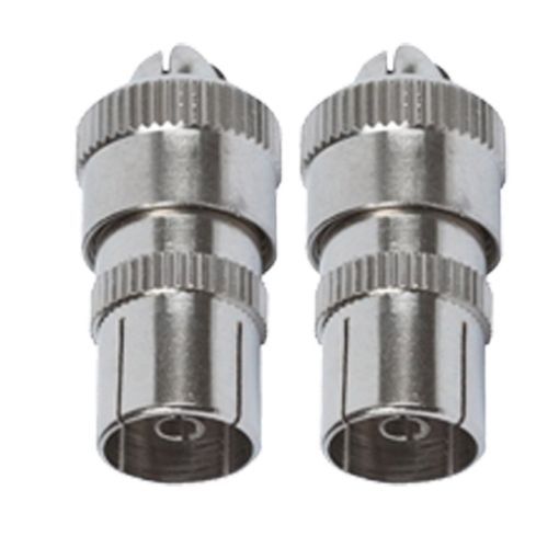 Picture of Co-Axial Plugs - Male Pack of 2