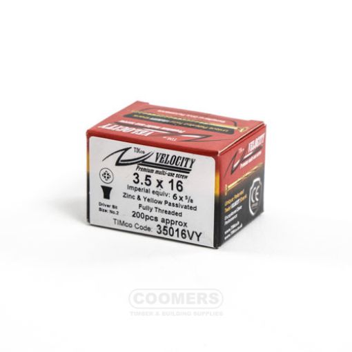 Picture of Velocity Premium Screw 3.5 x 16mm (Box of 200)