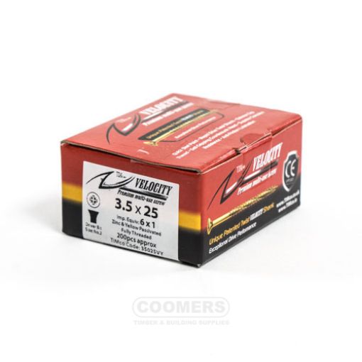 Picture of Velocity Premium Screw 3.5 x 25mm (Box of 200)