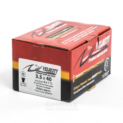 Picture of Velocity Premium Screw 3.5 x 40mm (Box of 200)