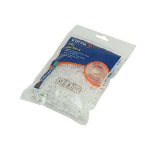 Picture of Vitrex Floor Tile Spacers 5mm (Pack of 500)