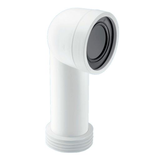 Picture of Mcalpine 90 Deg Bend WC Pan Connector Adjustable Length