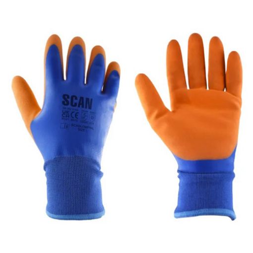 Picture of Thermal Waterproof Latex Coated Gloves - L (Size 9)