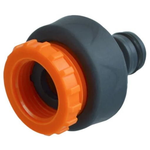 Picture of Plastic Tap Hose Connector 1/2 and 3/4in