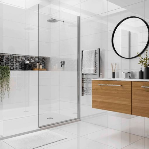 Picture of Space White Glazed Porcelain Wall & Floor Tile 300x600mm - 1.08sqm Box