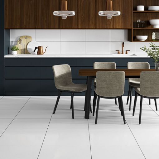 Picture of Sugar White Glazed Porcelain Wall & Floor Tile 600x600mm - 1.08sqm Box