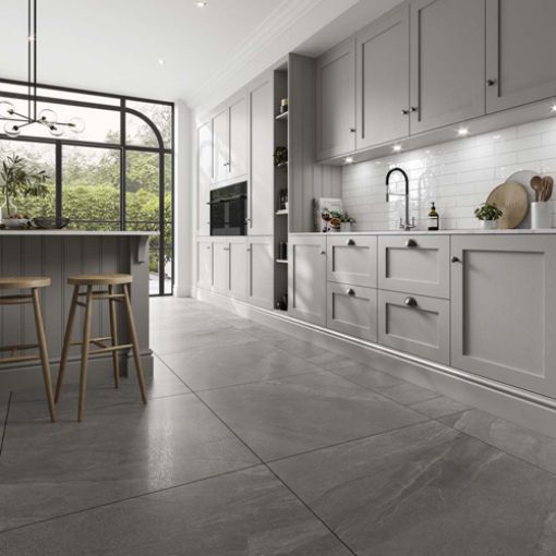 Picture of Frontera Graphite Porcelain Wall & Floor Tile 900x900mm - 1.62sqm Box