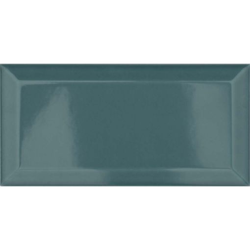 Picture of Metro Turquoise Ceramic Wall Tile 100x200mm - 1sqm Box