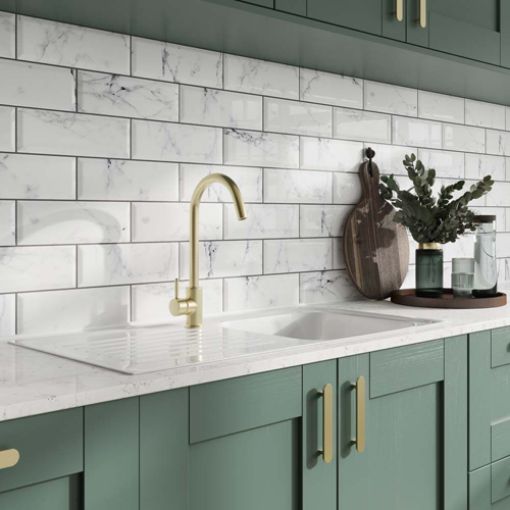 Picture of Metro Calacatta Gris Ceramic Wall Tile 100x300mm - 1.02sqm Box