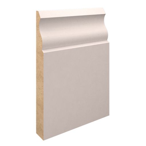 Picture of Primed MDF Ogee Skirting 18 x 144mm x 4.2Mtr