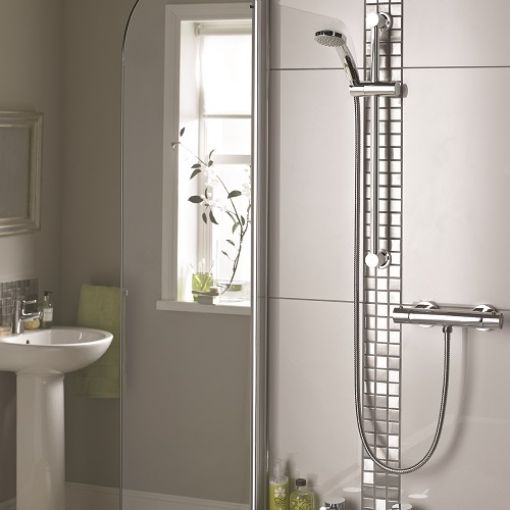 Picture of Frenzy Thermostatic Bar Shower with Multi Function Handset