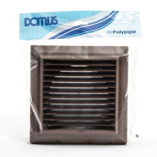 Picture of Rigid Duct Outlet Louvered Grille - Brown