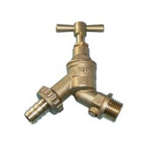 Picture of VHBC DZR Brass Hose Union Bibcheck 3/4"