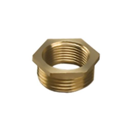 Picture of BF241 Brass Hexagonal Bush 1/2 x 3/8"
