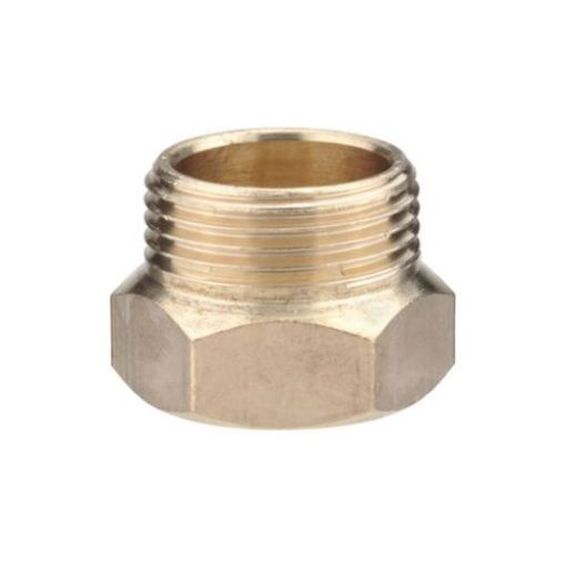 Picture of BF529T Brass Tap Tail Extension Piece M x F 3/4" - 7/8" Long
