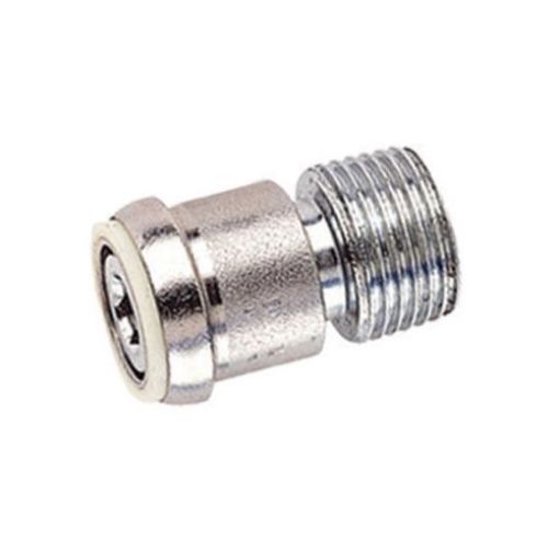 Picture of Chrome Plated Radiator Extension Tail Piece 15 - 20mm