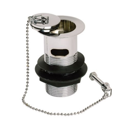 Picture of Basin Waste Slotted Brass - Metal Plug 1.1/4"