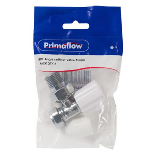 Picture of KwikPak Angle Radiator Valve 15mm