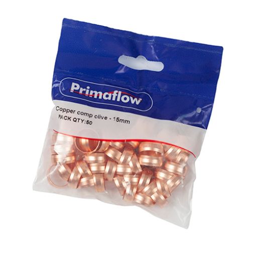 Picture of Copper Compression Olive 15mm (Pack of 50)