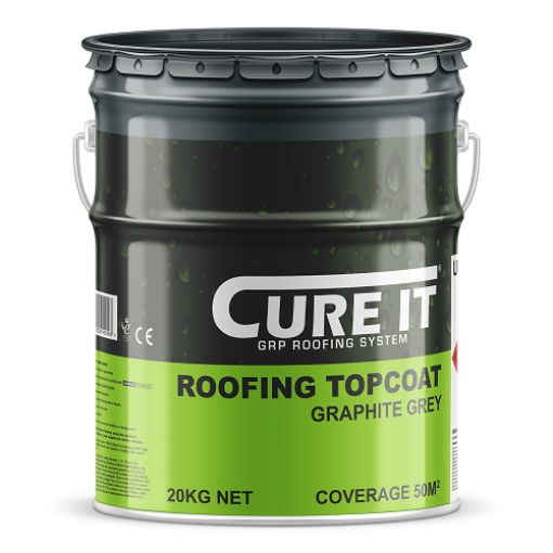 Picture of Cure It Roofing Topcoat Graphite Grey 20KG