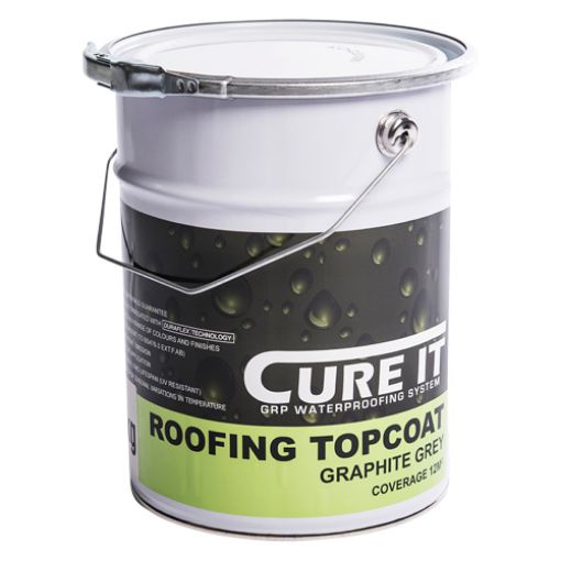 Picture of Cure It Roofing Topcoat Graphite Grey 5KG