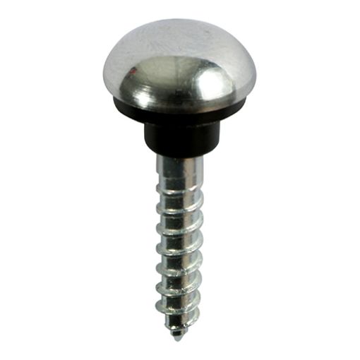 Picture of Domed Mirror Screw Chrome 8 x 1.1/2 (Pack of 8)