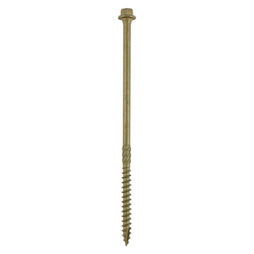 Picture of Hex Head Timber Screw Green 6.7 x 150mm (Tub of 250)