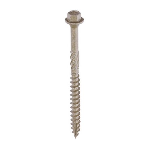 Picture of Hex Head Timber Screw Green 6.7 x 87mm (Tub of 400)