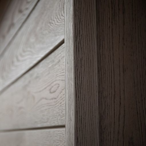 Picture of Envello Shadow Line+ External Corner Profile Smoked Oak 50x50x3050mm