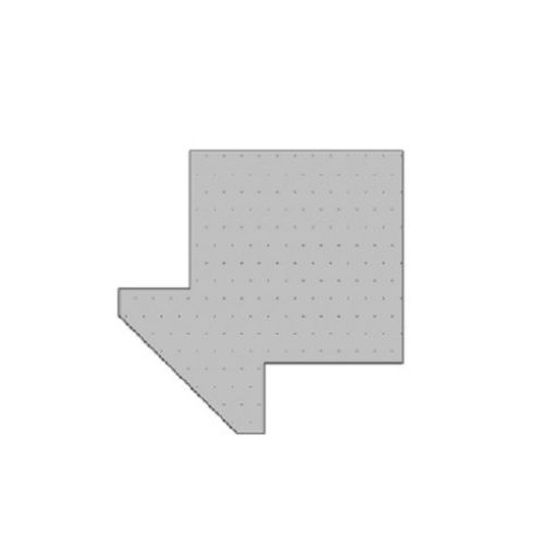 Picture of Envello Shadow Line+ Internal Corner Profile Smoked Oak 38x38x3050mm