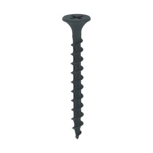 Picture of TIMco Drywall Screws 3.5 x 38 (200) Coarse Black PH2 Box