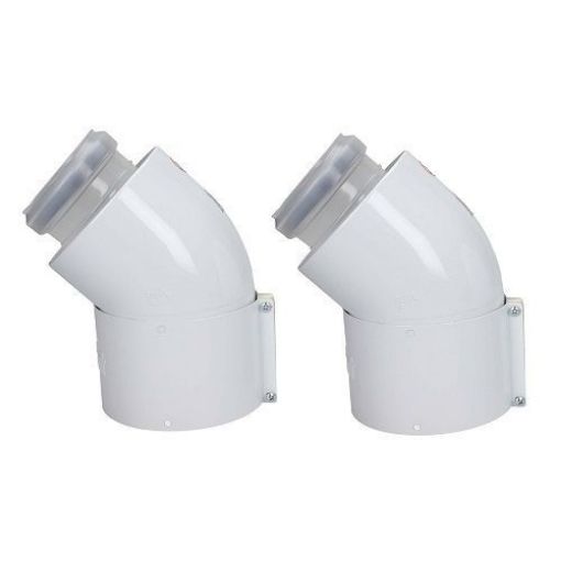 Picture of Vaillant Flue Elbow 45 Degree (Pack Of 2)