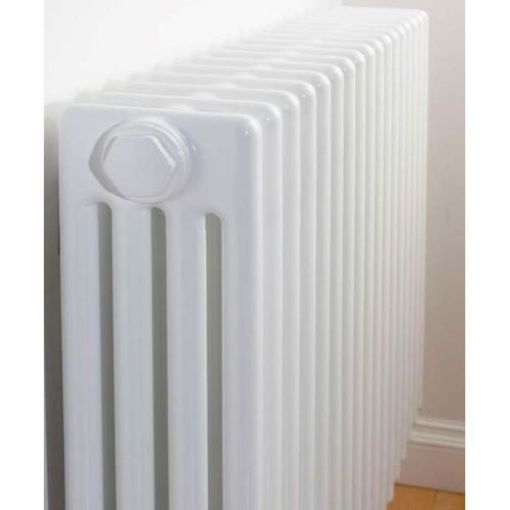 Picture of Zehnder Charleston 4 Columns - 600mm x 674mm 1117 Watt (14 Section) - White