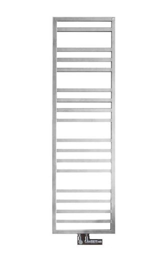 Picture of Zehnder Quaro Spa - Chrome - 803 x 450mm - 206 Watt - Chrome