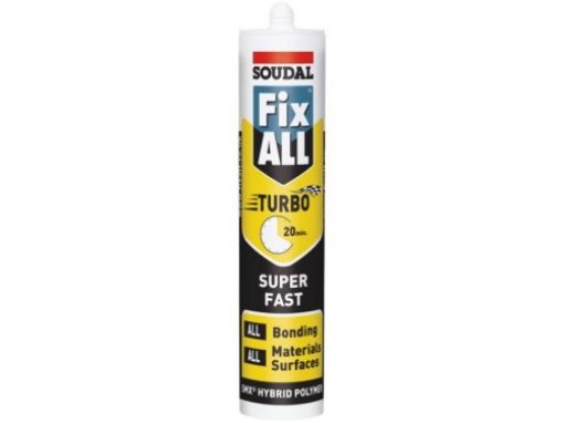 Picture of Soudal Turbo 290ml Fix All High Tack Super Strong Smx Sealant/Adhesive