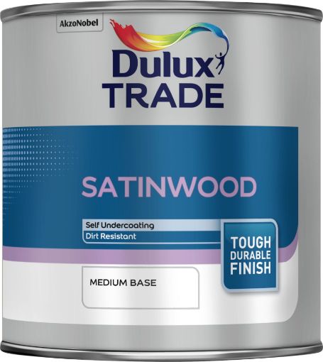 Picture of 1L Dulux Trade Satinwood Medium