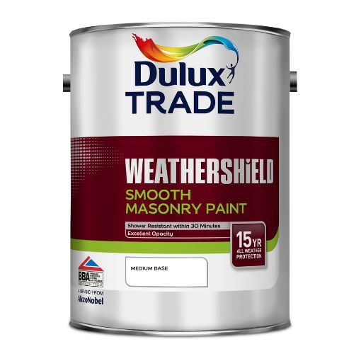 Picture of 5L Dulux Trade Weather Shield Smooth Medium Base