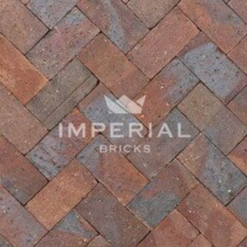 Picture of 50mm Clamp Fired Blue Brindle Paver - Pack of 600