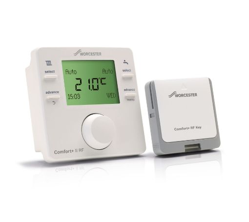 Picture of Comfort Radio Frequency Wireless Programmable Room Thermostat and Receiver